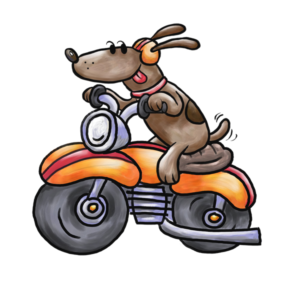 free animated motorcycle clipart - photo #47